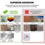 HASTHIP Peel and Stick Wall Molding for Mirror Frames and Ceilings 10Ft White Vinyl Strip featuring Self Adhesive Waterproof Design