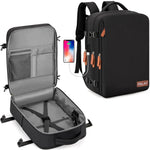 HASTHIP® Travel Laptop Backpack,15.6 Inch Flight Approved Carry on Backpack,Waterproof Large 40L Hiking