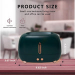 HASTHIP® Flame Ultrasonic Essential Oil Diffuser 250ml, Cool Mist Humidifier with 3-Color LED Light, Aromatherapy Scent Air Machine, Quiet Auto-Off, Room, Car, Home, Office, Aromatherapy Moisture Air