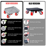 HASTHIP Furniture Lifter for Moving Heavy Furniture with 700kg Capacity and 5 Wheel Design | Carbon Steel Dolly Set