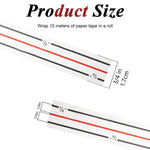 HASTHIP Diagonal Seam Tape for Sewing with 1/4 Inch Guide Line 10 Yard Roll | Easy Removal