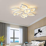HASTHIP Modern LED Flush Mount Ceiling Light with Remote Control