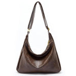 HASTHIP® Crossbody Bag for Woman Ultra Soft Foldable Vegan Leather Shoulder Handbag Stylish Slouchy Tote Hobo Purses