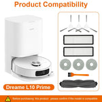 HASTHIP Replacement Parts for Dreame L10 Prime with 9 Pcs Kit including Brushes and Filters