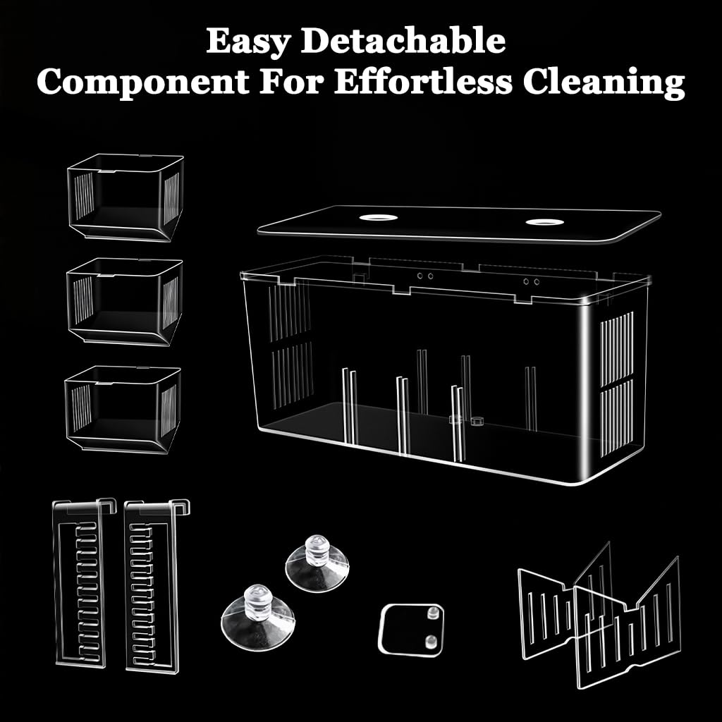 HASTHIP® Guppy Breeding Box Aquarium Isolation