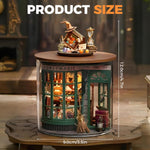 HASTHIP® Casa de Muñecas en Miniatura DIY Kit de Manualidades Creativas Serie Botella Ensueño con Muebles y Decoración