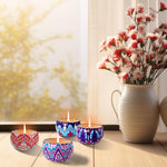 HASTHIP Scented Candles Gift Set for Home with 4×60 g Natural Scents & Tin Jars | Ideal Gifts