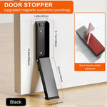 HASTHIP Door Stopper for Home with Spring Loaded Step On Mechanism featuring Stainless Steel and Rubber Build | Hands Free Holder for Office or Hotel