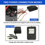 HASTHIP Ultrasonic Car Rat Repellent for Vehicles and Home with Dual Power Supply 2PCS | Featuring Flash LED Strobe and Smart Vibration Sensor