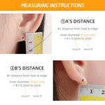 HASTHIP® Aretes de Aro de Acero Inoxidable para Mujer y Hombre,4 Pares Pendientes Pequeños 8mm 10mm 12mm 14mm,Hipoalergénicos Moda Clásica para Fiesta Diario y Regalo - Color Plata