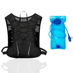 HASTHIP® Chaleco de Hidratación 5L con Bolsa de Agua 2L,Mochila Ultraligera Ciclismo y Running,Transpirable Ajustable Multi Bolsillos Ideal para Correr Senderismo y Maratón