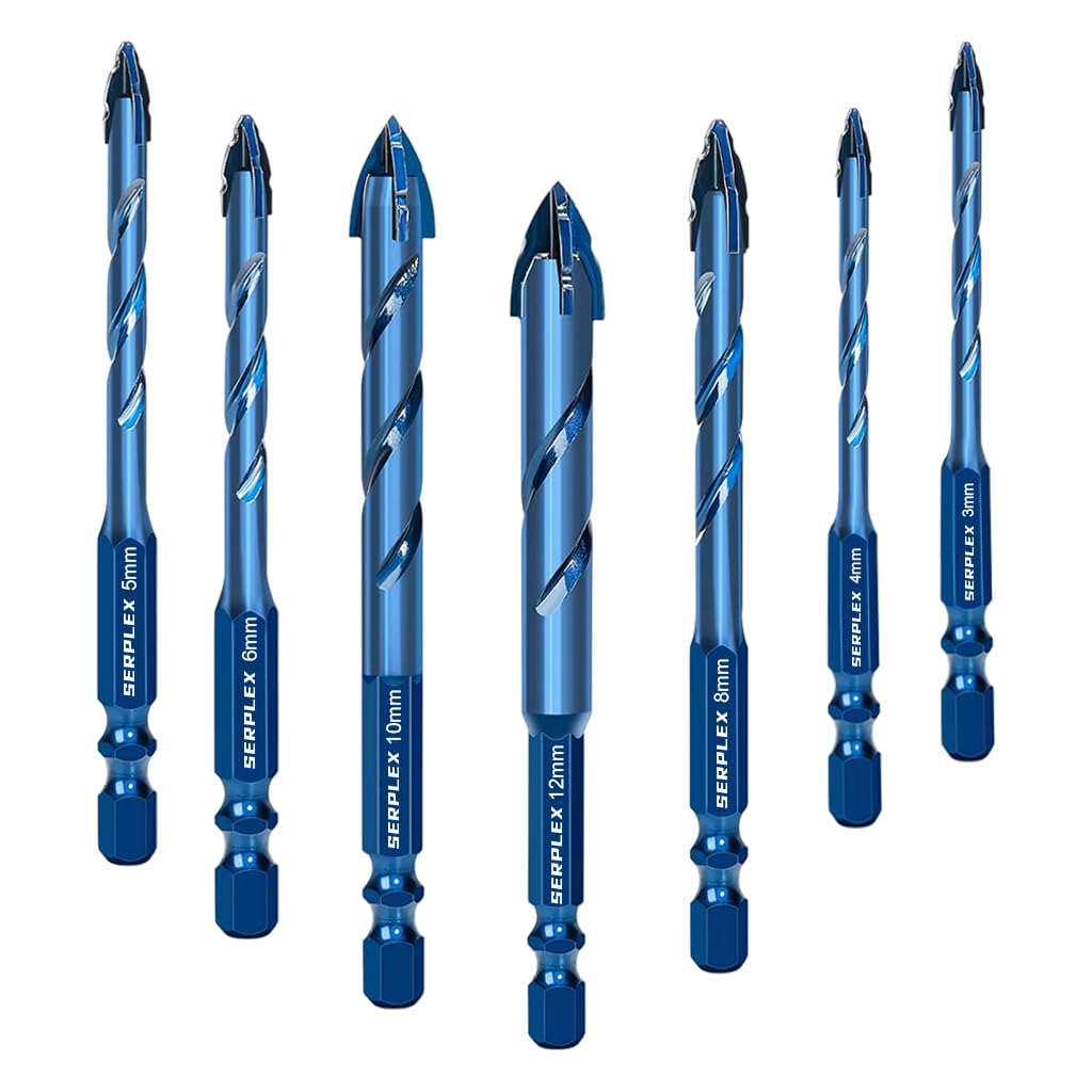 HASTHIP® 7-Piece Carbide Drill Bit Set