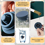 HASTHIP Wine Stoppers for Table Setting and Decoration featuring Hat Style Silicone | 3Pcs Reusable Universal Fit Plugs
