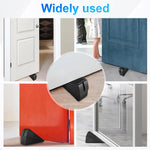 HASTHIP Door Stop for Standard Doors up to 3 in featuring Spring Loaded Design and Stainless Steel Base