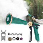 HASTHIP Pressurized Mist Sprayer for Pest Control and Garden Watering with Ceramic Nozzle and Ergonomic Handle | Adjustable Flow Green Plastic Design