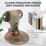 HASTHIP Magnetic Door Stopper for Bedroom and Bathroom featuring Adjustable No Drill Mount | Zinc Alloy Vintage Finish