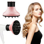 HASTHIP® Difusor de Secador de Pelo Universal,Accesorio Plegable y Ajustable para Secadores 40-60 mm,Antifrizz Secado Rápido y Definición Rizos Naturales