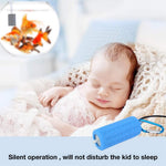 HASTHIP® Bomba de Aire Acuario Silenciosa y Portátil USB con Piedra de Aire y Manguera - Bomba Oxígeno Bajo Consumo para Peceras Viajes