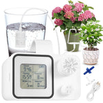 HASTHIP Automatic Drip Irrigation Timer with LCD Display and 10m PVC Tubing | USB Rechargeable Self Watering System