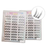 HASTHIP® 90 Pcs Pestañas Autoadhesivas Naturales, Reutilizables y Ligeras sin Pegamento, Extensiones de Pestañas Postizas Autoadhesivas con Aplicación Rápida para Maquillaje Diario y Profesional