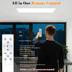 Hasthip 48W LED Ceiling Light with Remote Control & Dimmable Design