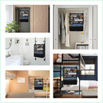HASTHIP Wardrobe Hanging Organizer for Space Saving Storage with Folding Design | Polyester Fabric