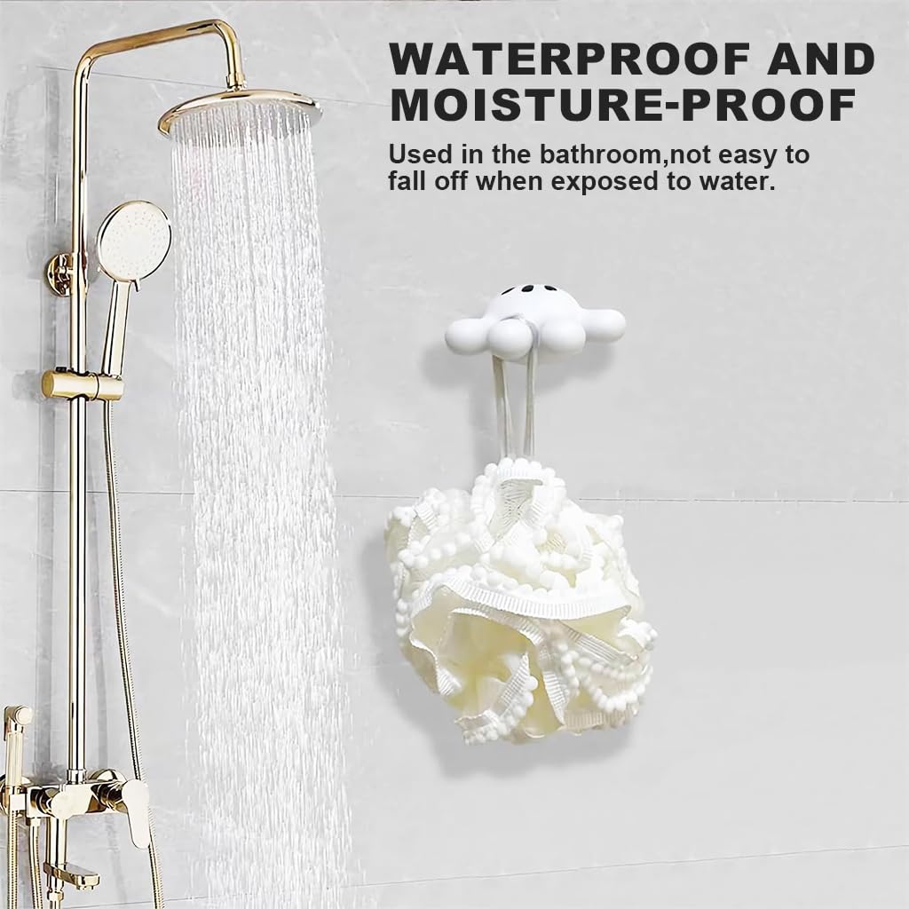 HASTHIP Cute Hanging Toothbrush Holder for Bathroom Organization with Suction Mount | 1 Pack