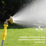 HASTHIP Copper Mist Sprayer Nozzle for High Pressure Water Guns with Adjustable Fine Spray | Ideal for Watering Cooling and Dust Control