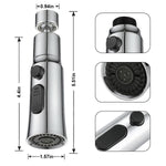 HASTHIP Tap Extender for Kitchen Sink with 360° Swivel Head and 3 Flow Modes | ABS Brass Faucet Adapter