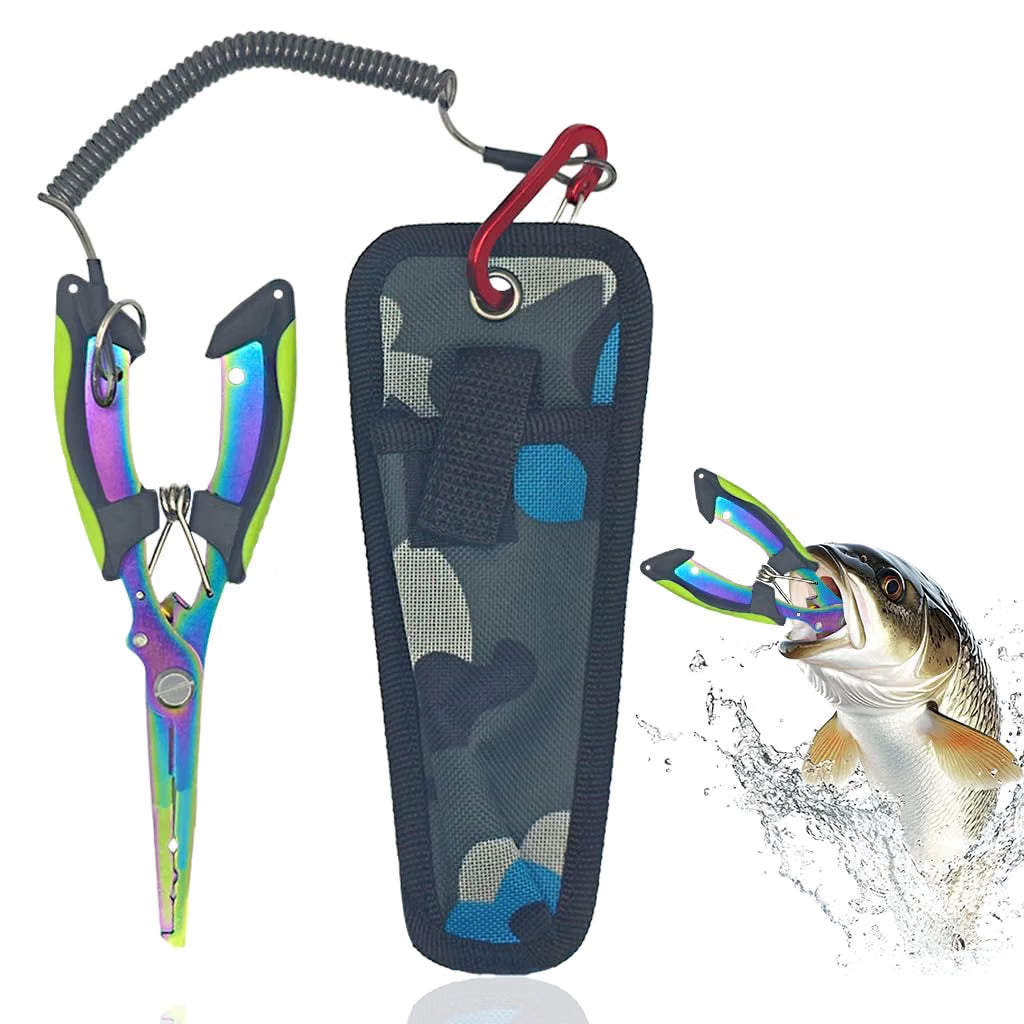 HASTHIP Fishing Pliers with Hook Remover & Line Cutter