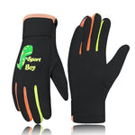 HASTHIP® Guantes de Invierno para Niños, Impermeables y Ligeros, Manoplas Térmicas de Forro Polar para Niños y Niñas, Ciclismo, Senderismo, Fútbol, Escuela, Color Negro, Talla M