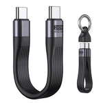 HASTHIP® Cable USB C corto PD 240W/USB 4.0 C/Transferencia datos 40 Gbps