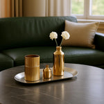 HASTHIP Stainless Steel Bathroom Tray for Appetizers and Desserts with Mirror Finish 30x12cm