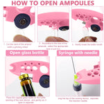 HASTHIP Ampule Cutter Combo with 10 Replaceable Grinding Wheels for Glass Bottles and DIY Crafts