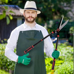 HASTHIP Hedge Shear for Garden Pruning with 7.4 in Mn Steel Blades and Telescopic Handles