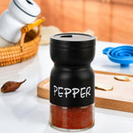 HASTHIP Spice Jars 2Pcs for Kitchen with Airtight Lid and Folding Funnel | Glass Dispenser Set