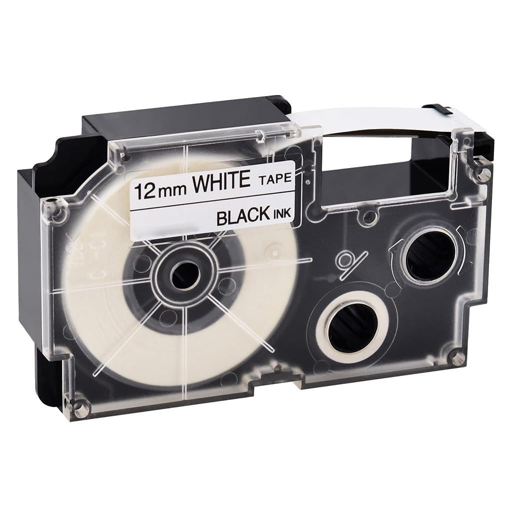 HASTHIP 12mm Label Tape Compatible with Casio Label Printers