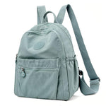 HASTHIP® Mochila para Mujer de Nylon Antirrobo, Mochila Escolar Casual Impermeable Multiusos de Gran Capacidad para Viaje, Diario y Universidad