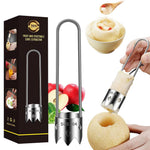 HASTHIP Bell Pepper Seed Corer for Easy Core Removal featuring Serrated Teeth and 304 Stainless Steel | 1 Pack Kitchen Tool