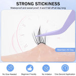 HASTHIP® 120-Piece Self-Adhesive Lash Cluster Kit