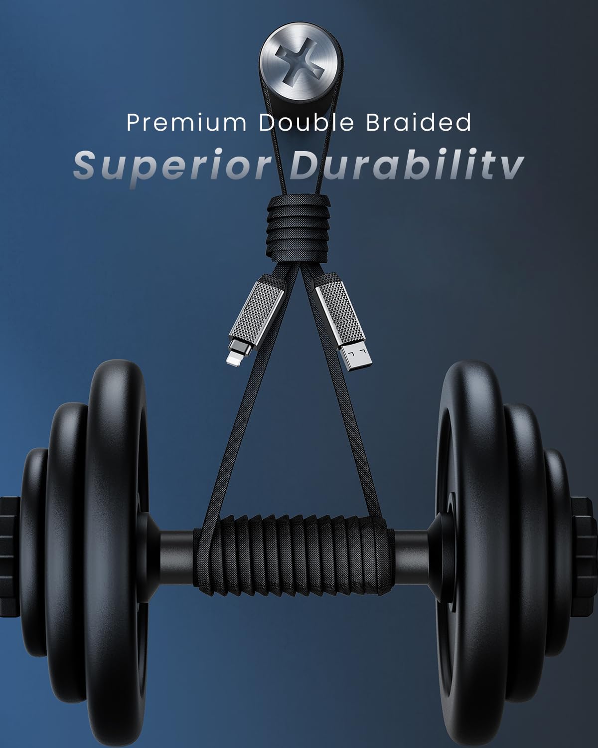 Type C to Type C Cable, 4 in 1 USB Charging Cable,