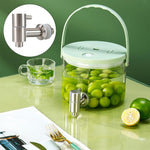 HASTHIP Replacement Spigot Faucet Tap for Beverage Dispensers with 16mm Lever Spout | 304 Stainless Steel 3pcs Set