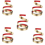 HASTHIP metal trim wall strip for DIY décor featuring self adhesive 16.4ft gold stainless steel | mirror finish for tile edge and cabinet molding