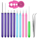 HASTHIP Paper Quilling Kit for DIY Crafts with 900 Strips and Complete Tool Set | Multi Color Designs