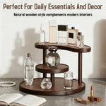 HASTHIP® Wooden Display Organizer Stand, Bamboo Vanity Organizer