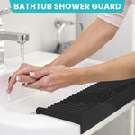 HASTHIP® 4x20 inches Silicone Sink Edge Protector Splash Guards Countertop Protectors for Kitchen Sink, Splash Guard for Bathtub Sink, Multifunction Dry and Wet Separation Strip