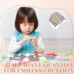 HASTHIP Lucky Star Papers for DIY Crafts featuring 600 strips 10.2 in double sided prints | 12 cute Capybara designs
