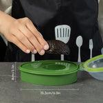 HASTHIP Avocado Saver for Fridge and Travel with Airtight Clear Snap Lid | BPA-Free Storage Box