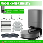 HASTHIP Compatible Accessories for Dreame D10s Plus Vacuum Cleaner with 10pcs Set | Includes Main Brush Side Brushes Mops and Filters