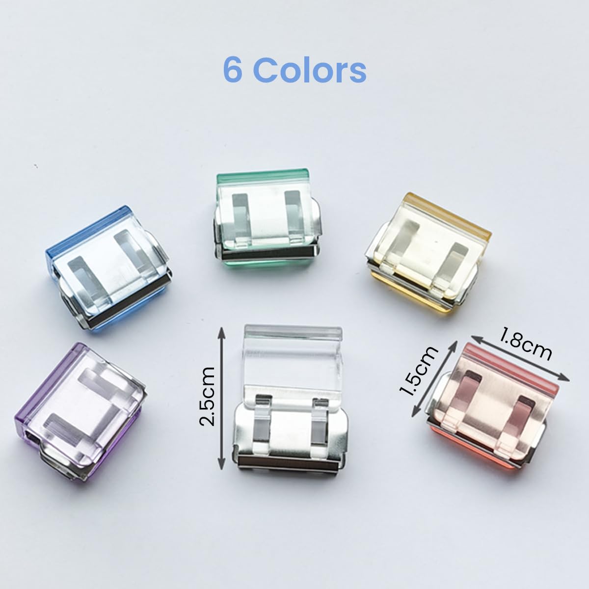 HASTHIP Sliding Window Stoppers for Child Safety with Snap On Design and Metal PC Build | 20 Pcs